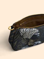 Zebra Noir Classic Zip Pochette QR0TV138