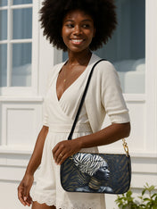 Zebra Noir Classic Zip Pochette QR0TV138