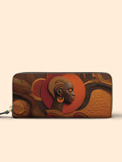 Cropped Crown Slimline Zippy Wallet QR0TD268