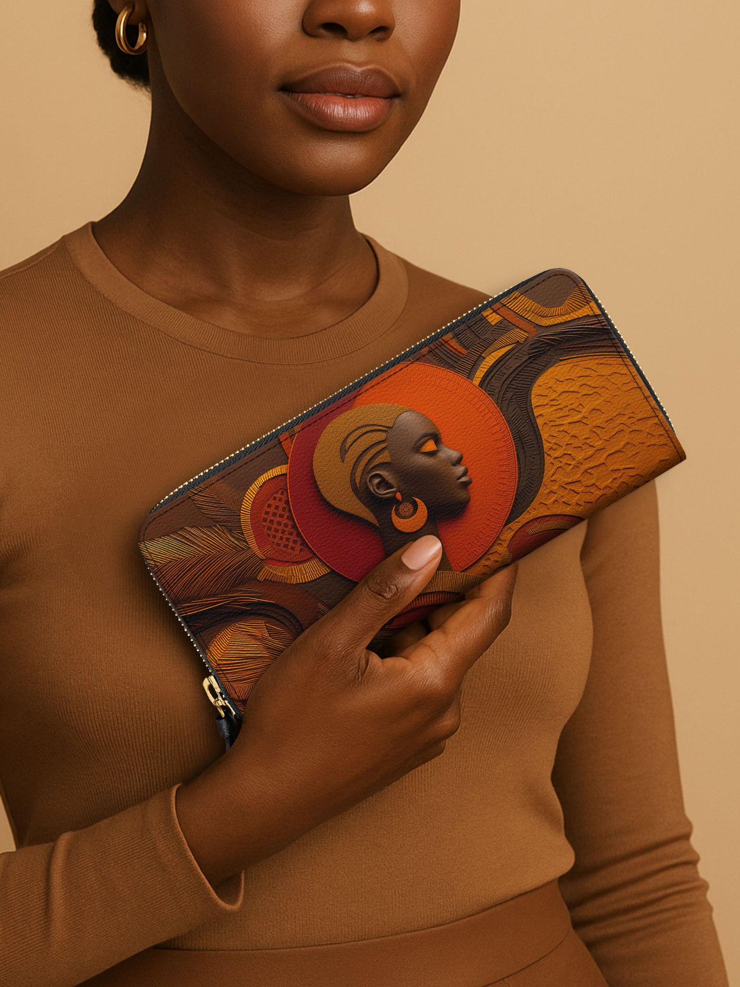 Cropped Crown Slimline Zippy Wallet QR0TD268