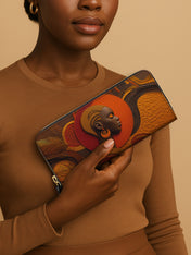 Cropped Crown Slimline Zippy Wallet QR0TD268