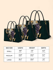 African Bloom Premium Leather Handbag QR0XD535
