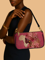 African Blossom Classic Zip Pochette QR0XD548