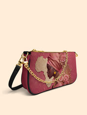 African Blossom Classic Zip Pochette QR0XD548