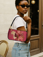 African Blossom Classic Zip Pochette QR0XD548