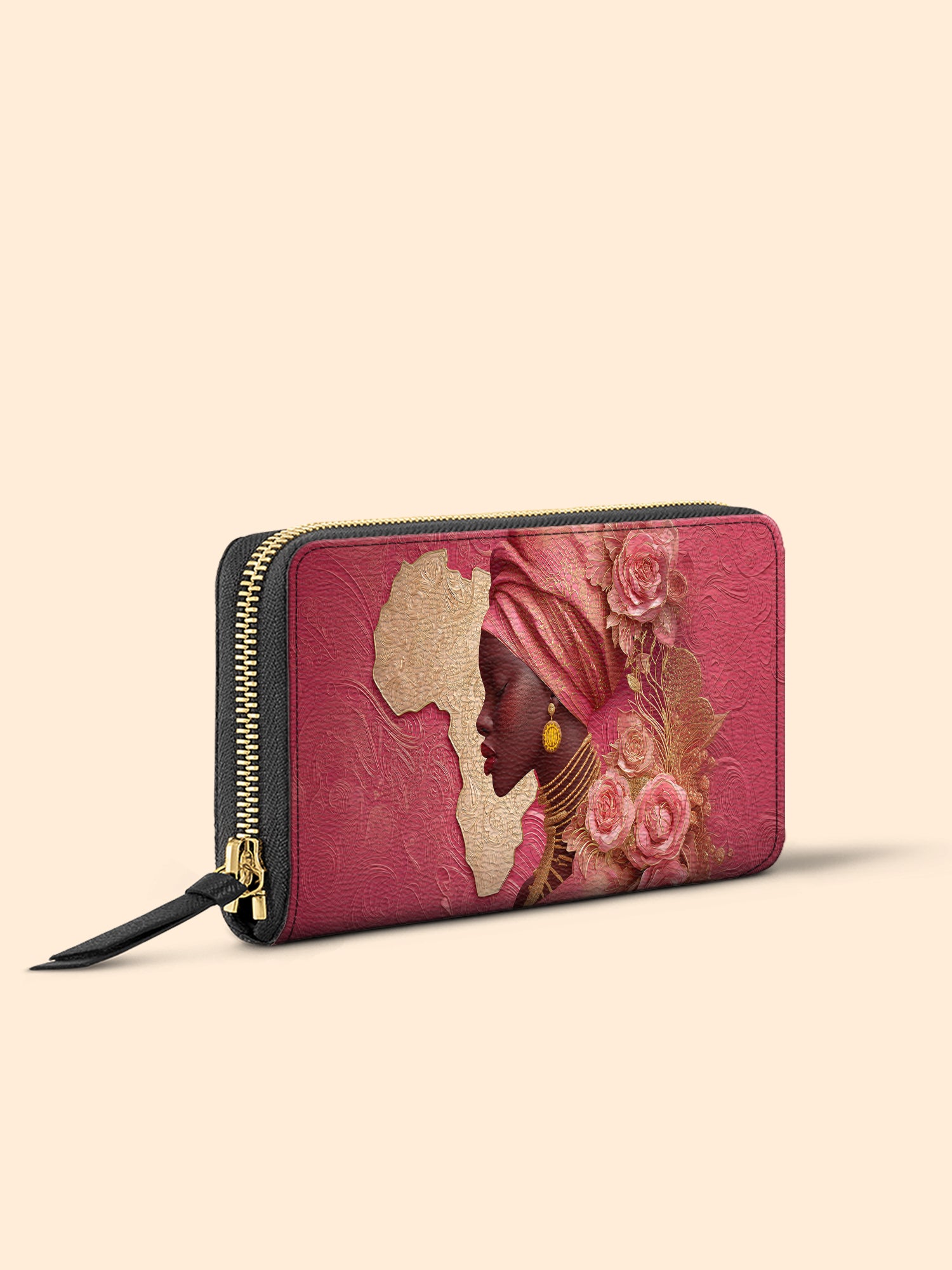 African Blossom Slimline Zippy Wallet QR0XD558