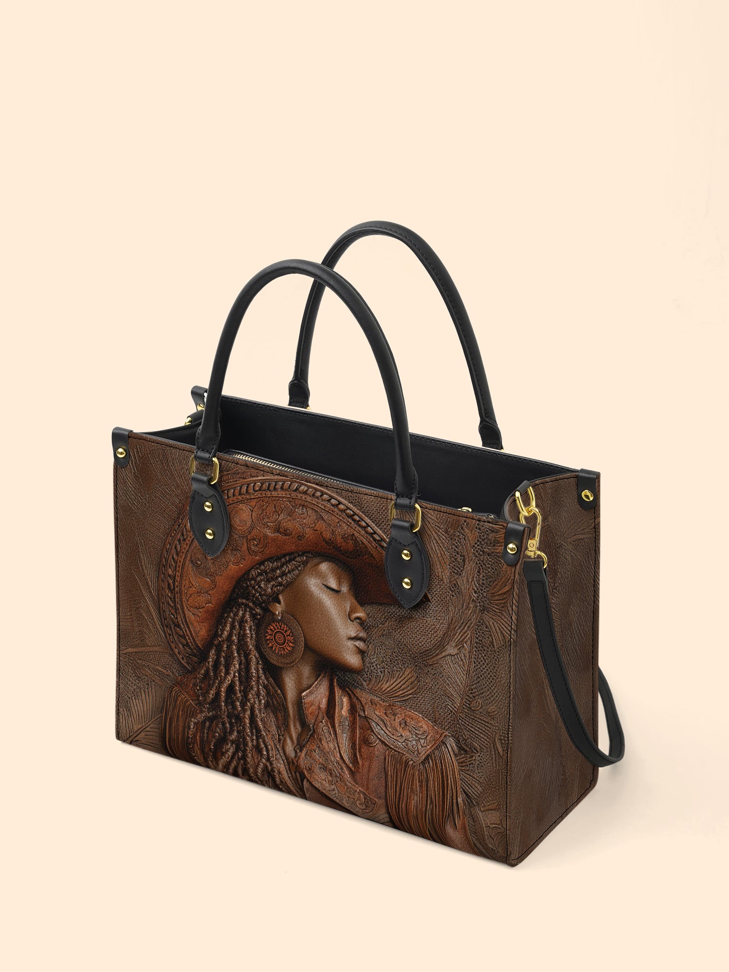 Cowgirl Vibes Premium Leather Handbag QR0TD301