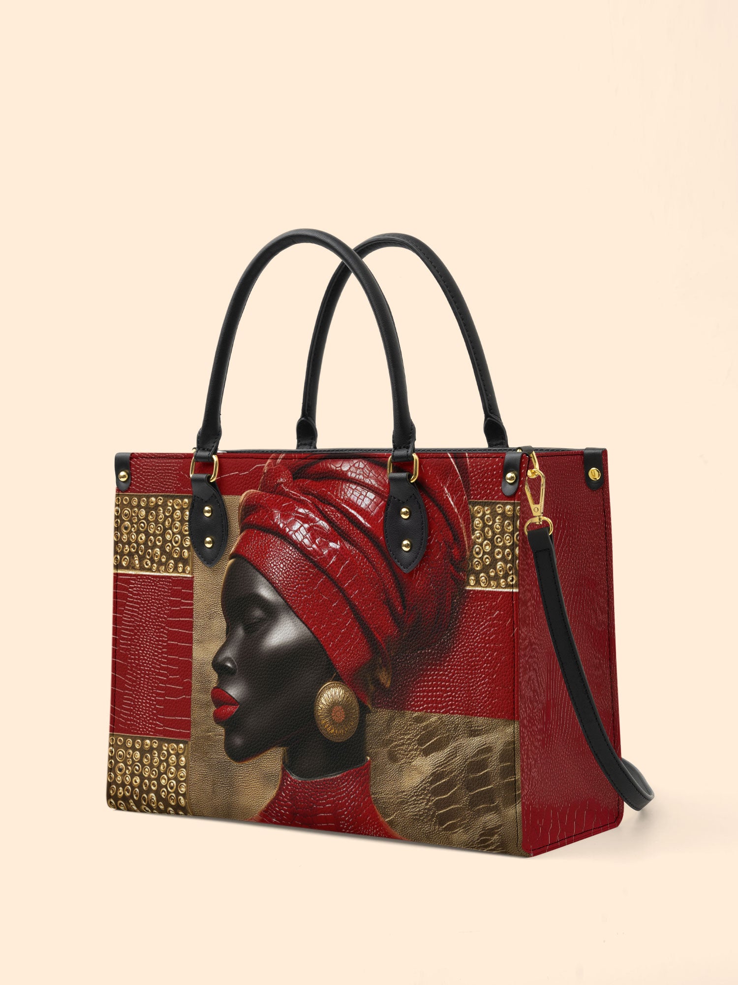 Aurum Essence Premium Leather Handbag QR0XD559