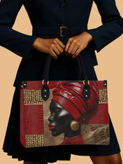 Aurum Essence Premium Leather Handbag QR0XD559