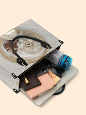 Blossom Goddess Premium Leather Handbag QR0TD319