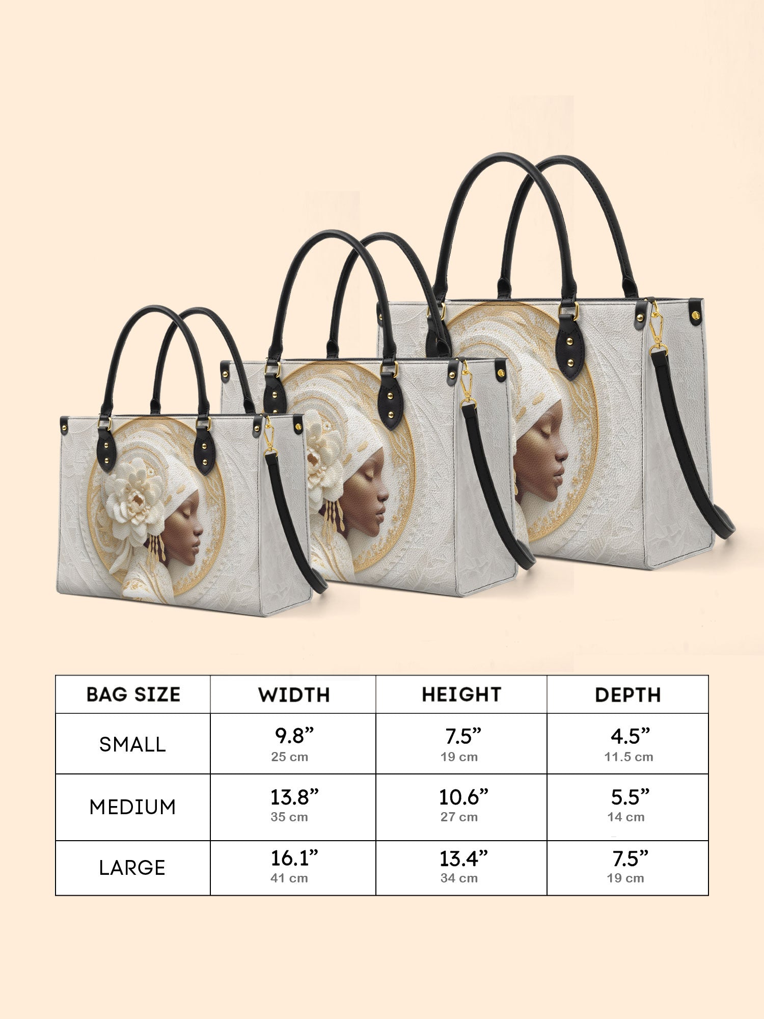 Blossom Goddess Premium Leather Handbag QR0TD319