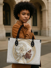 Blossom Goddess Premium Leather Handbag QR0TD319