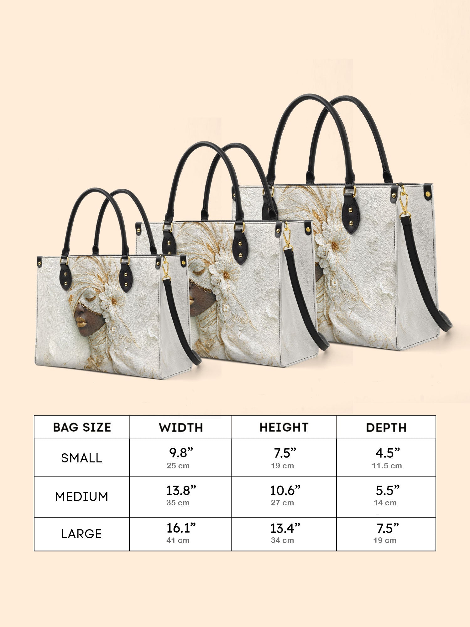 Pure Crown Premium Leather Handbag QR0TD325