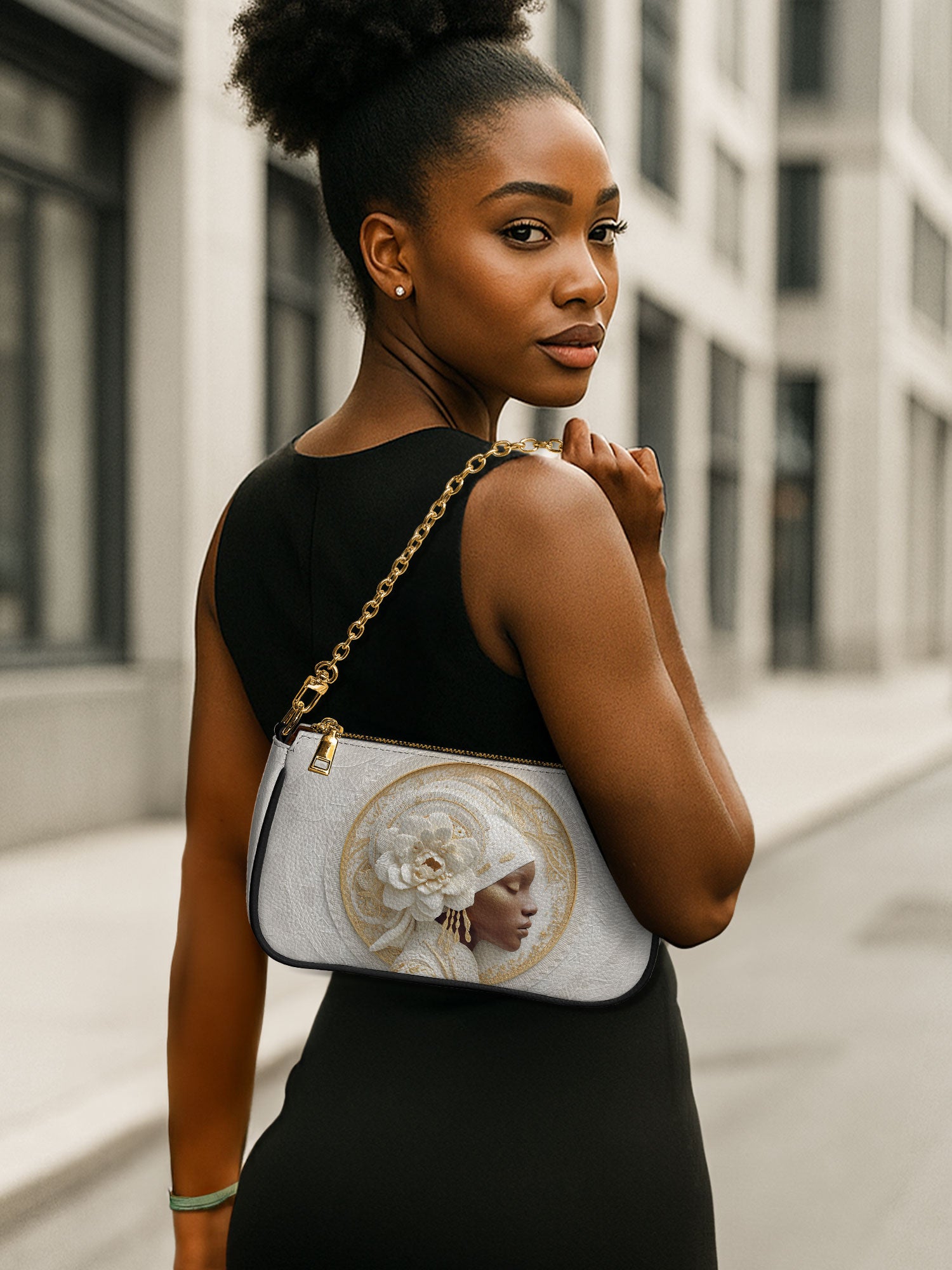 Blossom Goddess Classic Zip Pochette QR0TD321