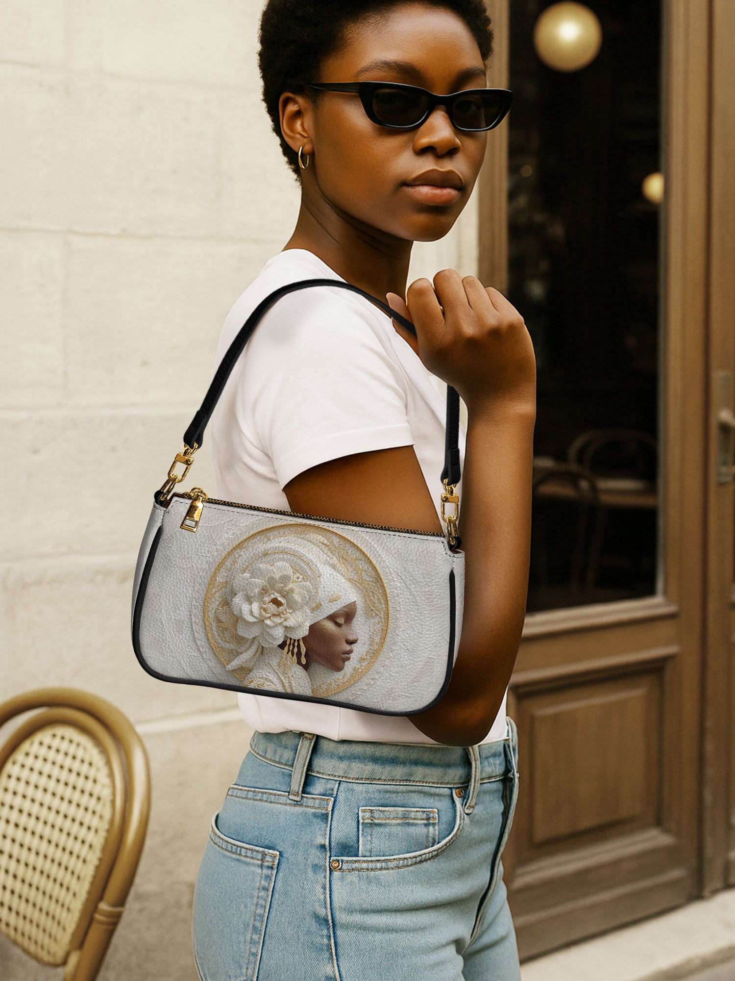 Blossom Goddess Classic Zip Pochette QR0TD321