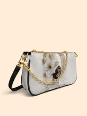 Ivory Bloom Classic Zip Pochette QR0TD324