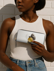 Fade Contrast Slimline Zippy Wallet QR0TD329