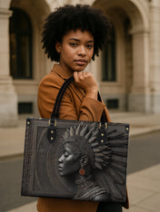 Afri-Legacy Premium Leather Handbag QR0XD611