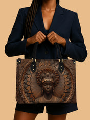 Afriscendence Premium Leather Handbag QR0XD609