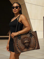 Afriscendence Premium Leather Handbag QR0XD609