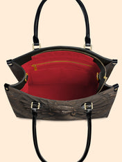 Alkebulan Arts Premium Leather Handbag QR0XD608