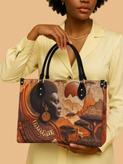 Ancestral Oak Premium Leather Handbag QR0TD337