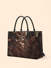 Ivory Leaf Premium Leather Handbag QR0TD340