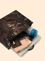 Ivory Leaf Premium Leather Handbag QR0TD340