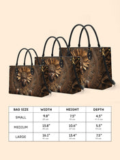 Mahogany Majesty Premium Leather Handbag QR0XD614