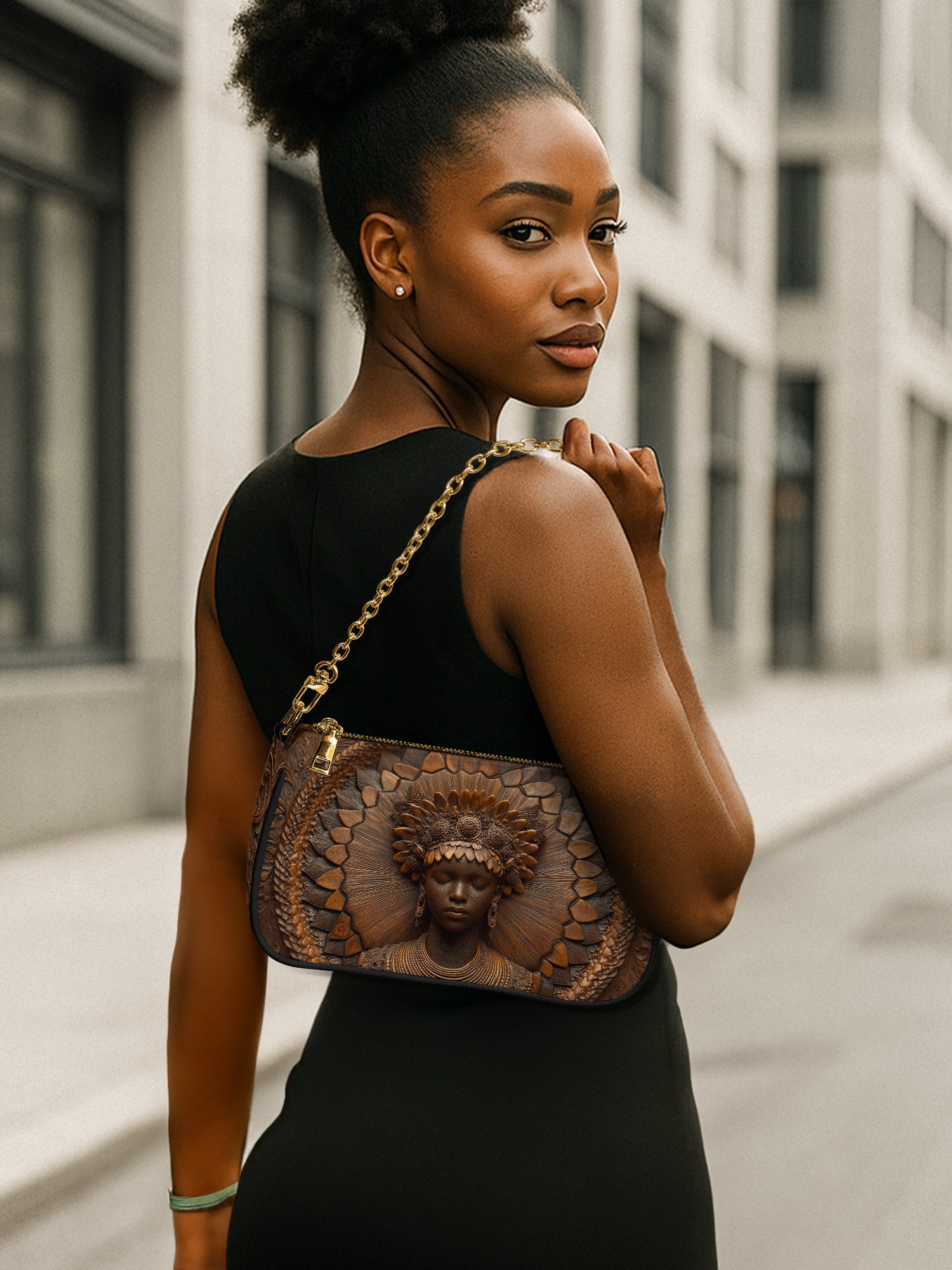 Afriscendence Classic Zip Pochette QR0XD617