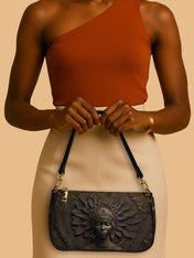 Alkebulan Arts Classic Zip Pochette QR0XD616