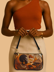 Ancestral Oak Classic Zip Pochette QR0TD339