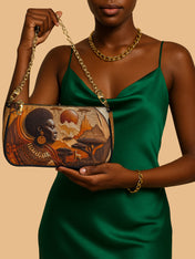 Ancestral Oak Classic Zip Pochette QR0TD339