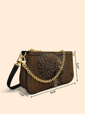 Gilded Genesis Classic Zip Pochette QR0XD621
