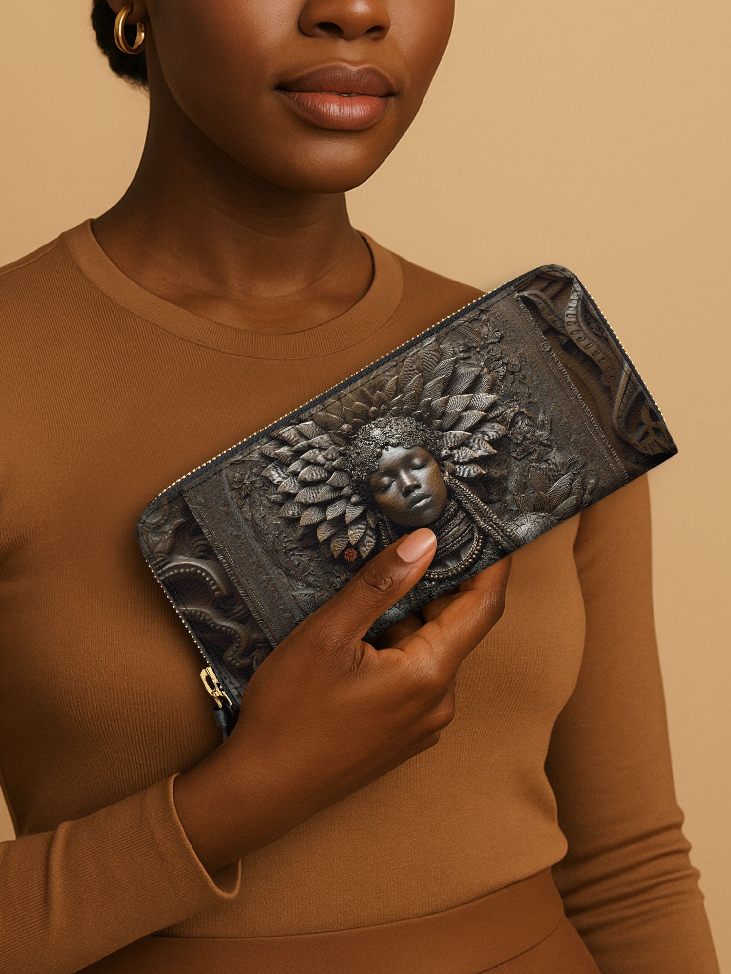 Bronze Birthright Slimline Zippy Wallet QR0XD626