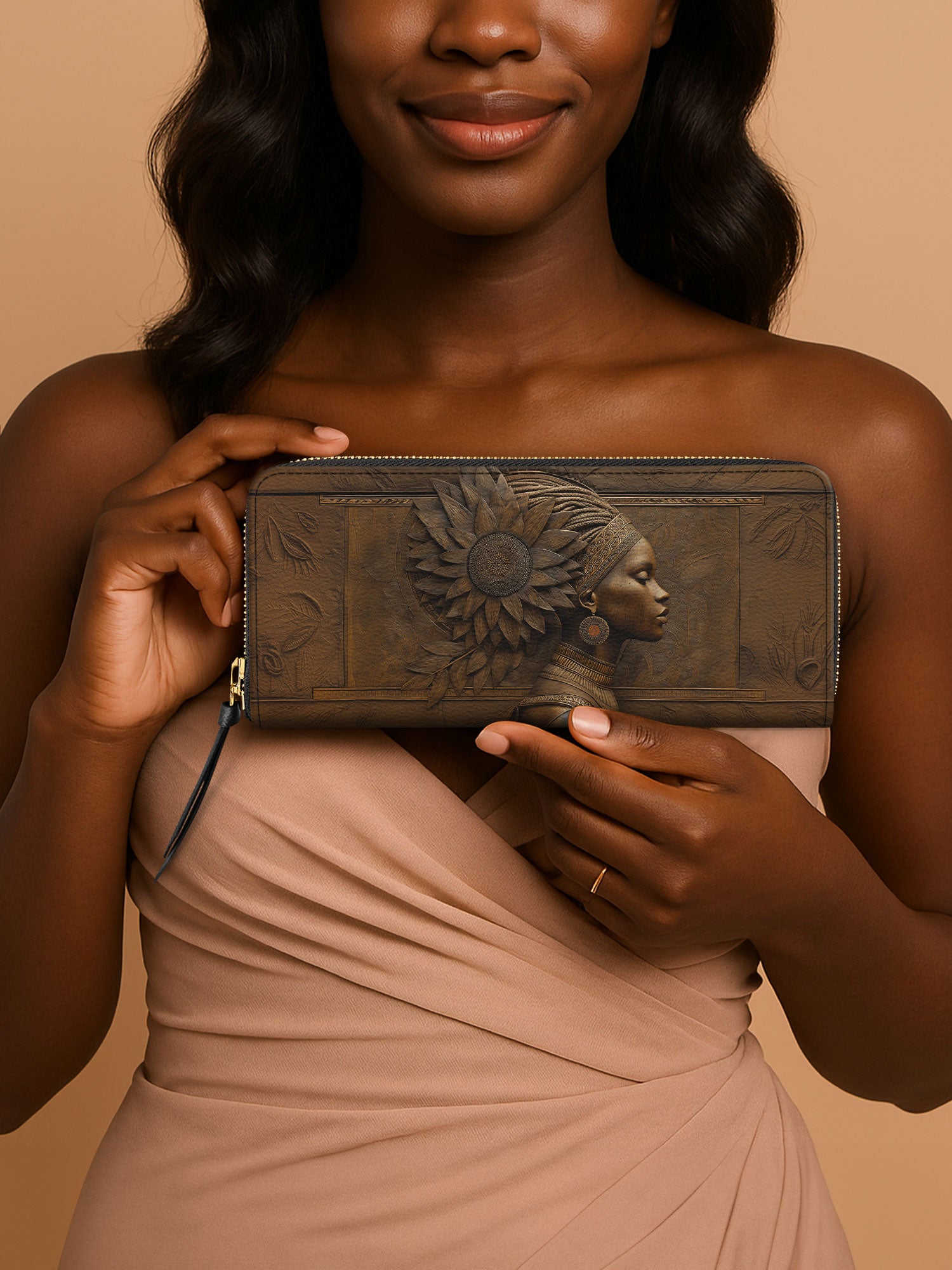 Gilded Genesis Slimline Zippy Wallet QR0XD629