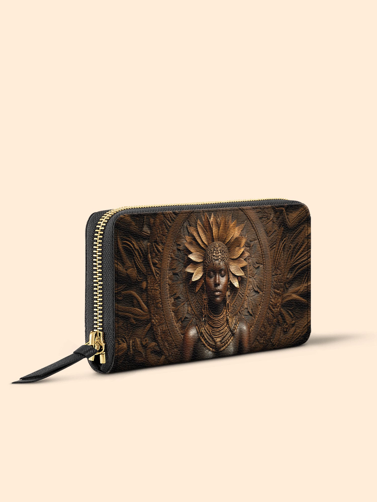 Mahogany Majesty Slimline Zippy Wallet QR0XD630
