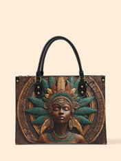 Rooted Legacy Premium Leather Handbag QR0TD349