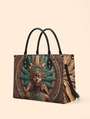 Rooted Legacy Premium Leather Handbag QR0TD349