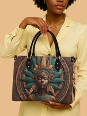 Rooted Legacy Premium Leather Handbag QR0TD349