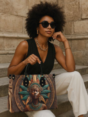 Rooted Legacy Premium Leather Handbag QR0TD349