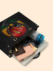 Roots Of Dawn Premium Leather Handbag QR0TV160