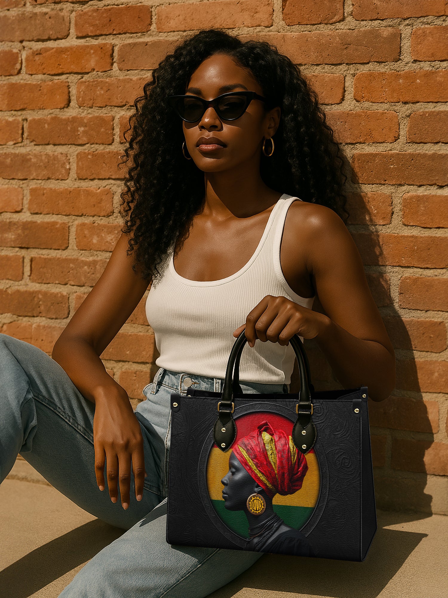 Roots Of Dawn Premium Leather Handbag QR0TV160