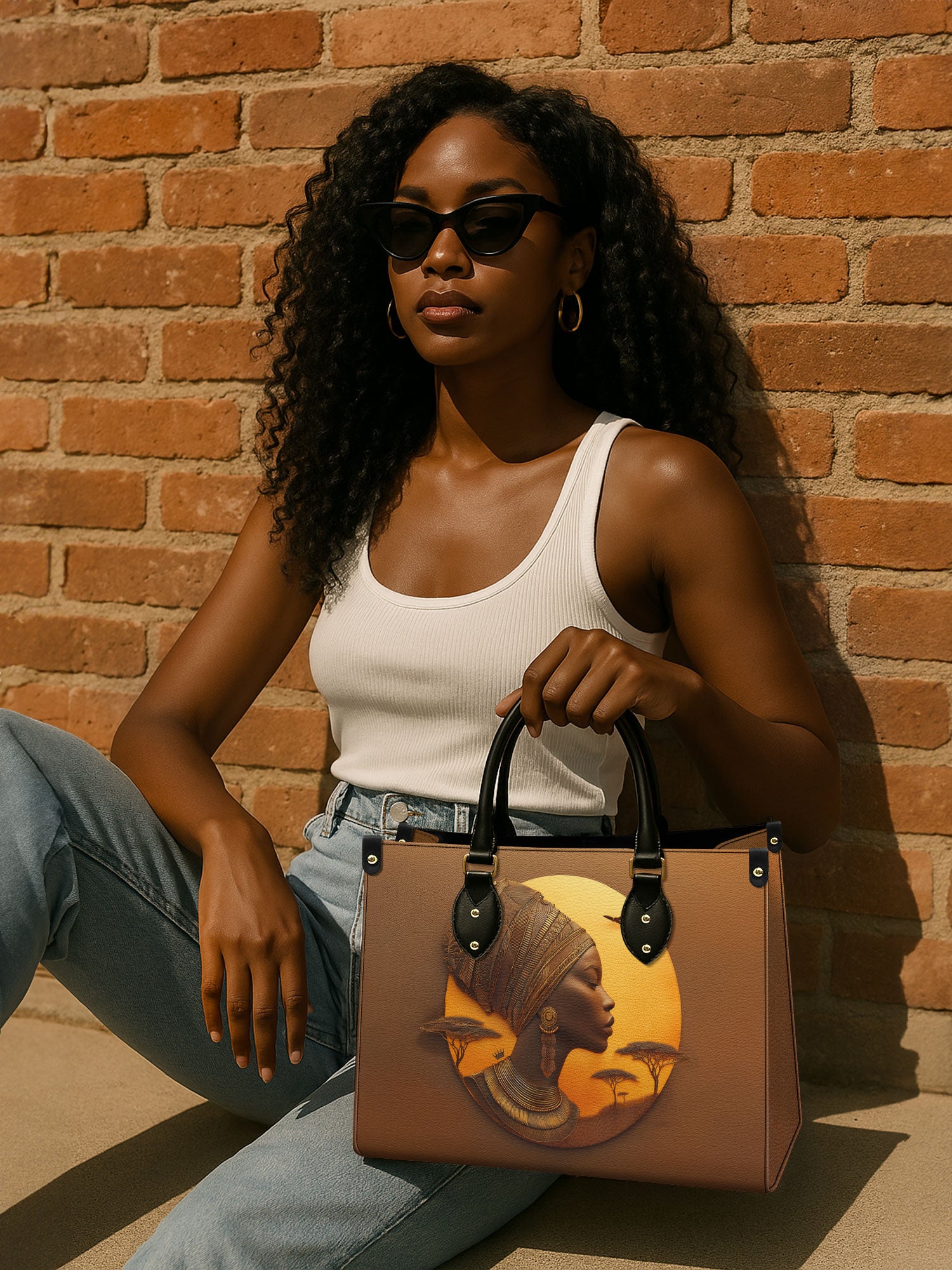 Savanna Serenity Premium Leather Handbag QR0TV152