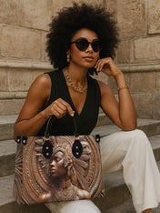 Timber Grace Premium Leather Handbag QR0TD352