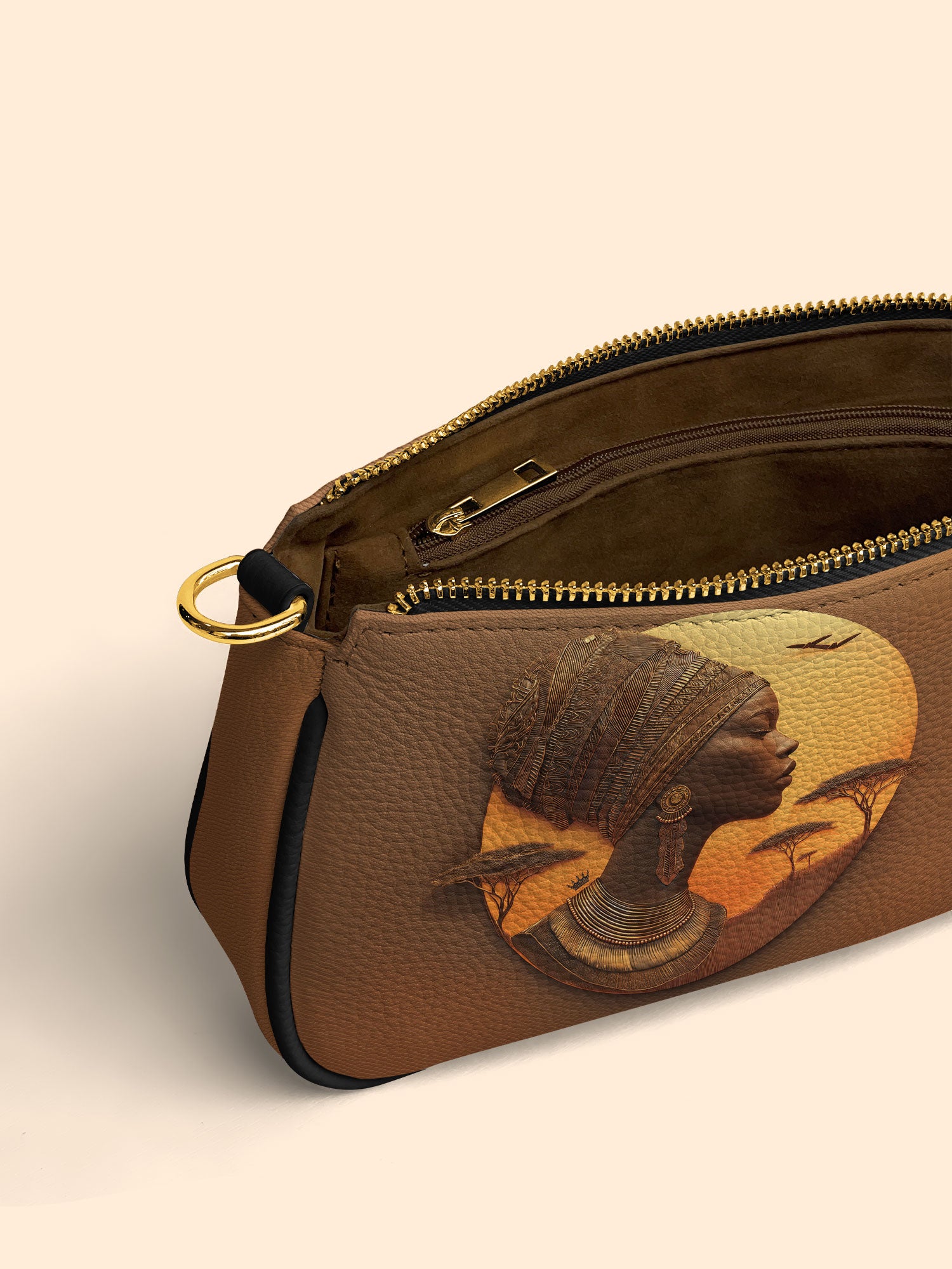 Savanna Serenity Classic Zip Pochette QR0TV153