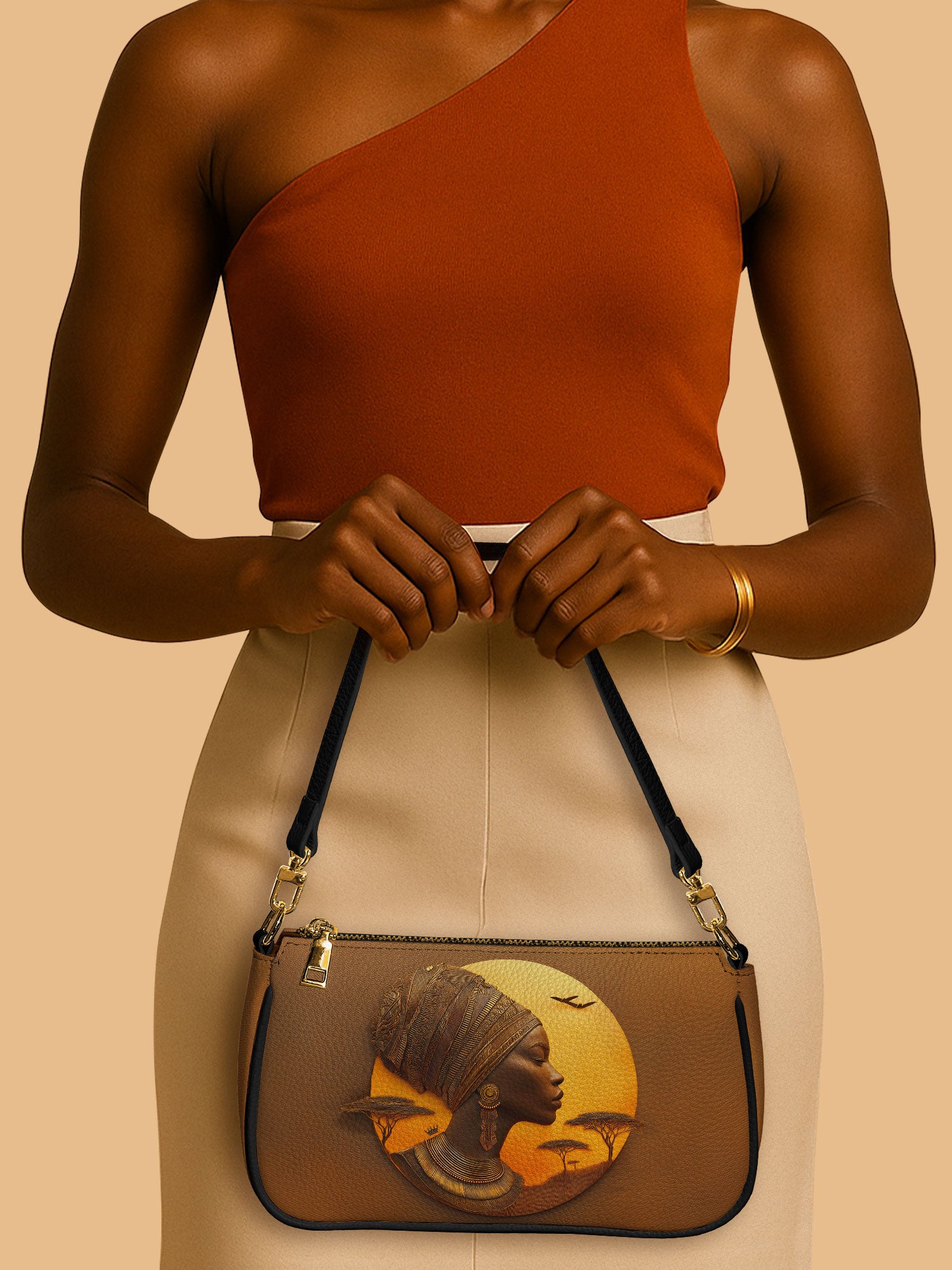 Savanna Serenity Classic Zip Pochette QR0TV153