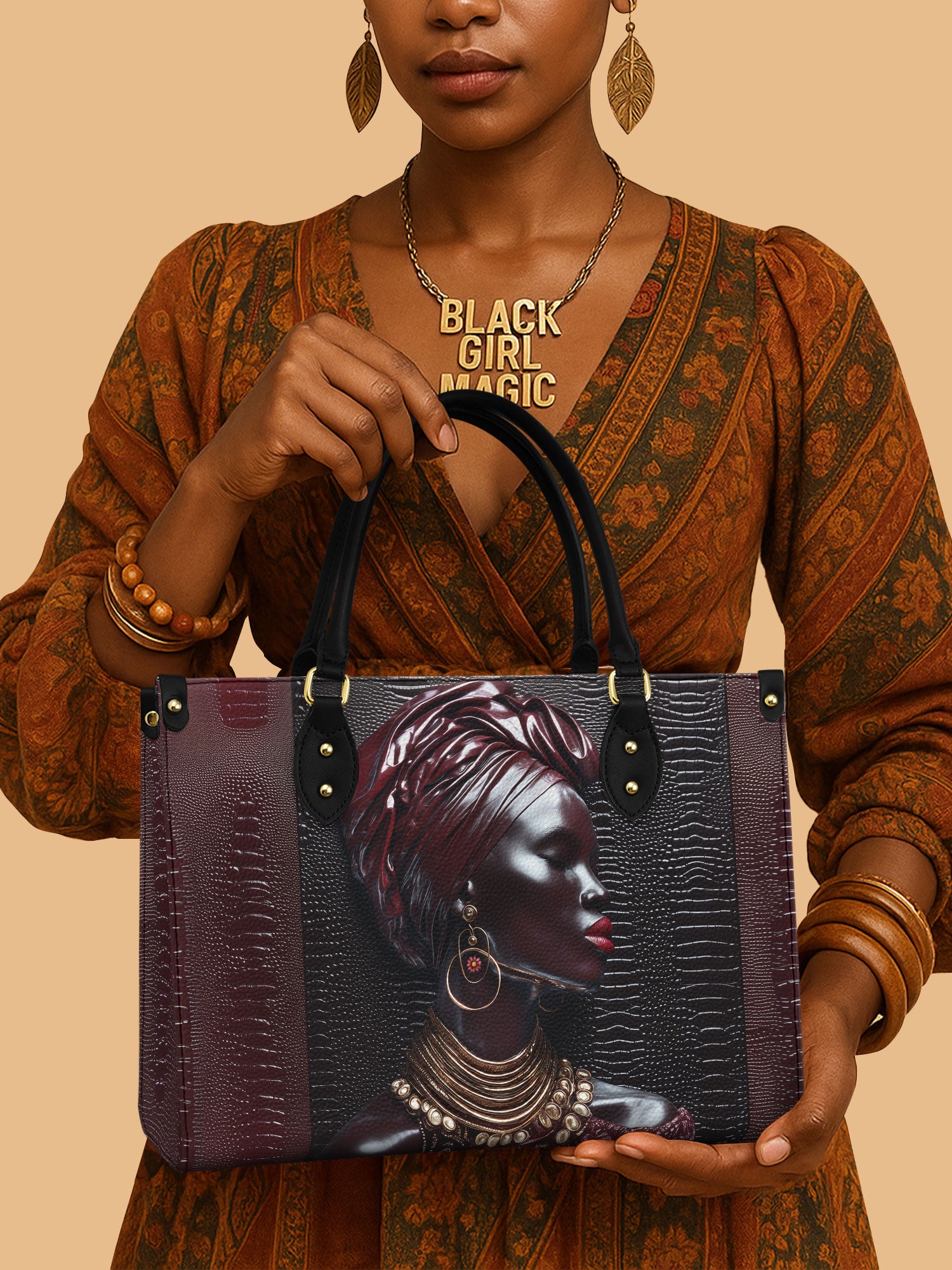 Astoria Bloom Premium Leather Handbag QR0XD564