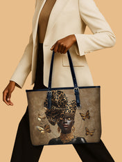 Absolute Allure Leather Bucket Bag QR0XD757