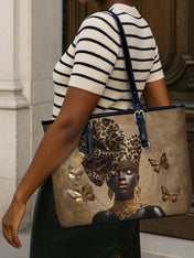 Absolute Allure Leather Bucket Bag QR0XD757